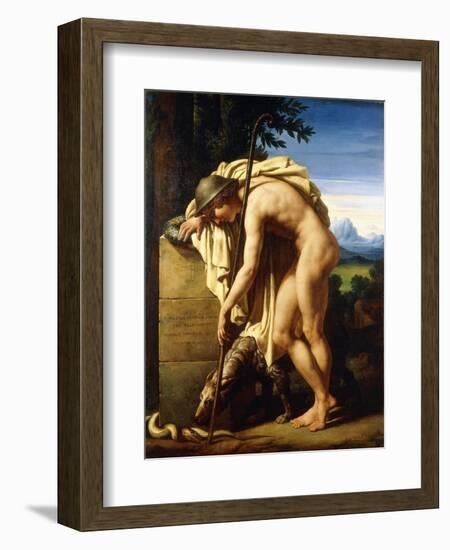 A Shepherd Weeping on a Tomb Erected to a Gnat, 1808-Felix Boisselier-Framed Giclee Print