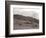 A Shepherd with His Border Collie Sheep Dogs Checks His Flock Somewhere on the Cumbrian Hills, 1935-null-Framed Photographic Print