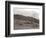 A Shepherd with His Border Collie Sheep Dogs Checks His Flock Somewhere on the Cumbrian Hills, 1935-null-Framed Photographic Print