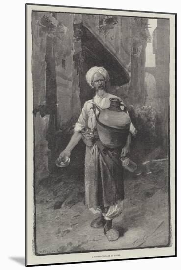 A Sherbet Seller at Cairo-George L. Seymour-Mounted Giclee Print