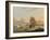 A Ship of the Line Off Plymouth, 1817-Thomas Luny-Framed Giclee Print