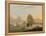 A Ship of the Line Off Plymouth, 1817-Thomas Luny-Framed Premier Image Canvas