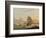 A Ship of the Line Off Plymouth, 1817-Thomas Luny-Framed Premium Giclee Print