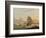 A Ship of the Line Off Plymouth, 1817-Thomas Luny-Framed Giclee Print