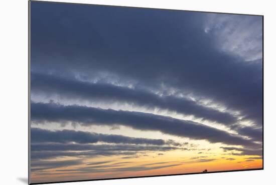 A Ship under Clouds over the Atlantic Ocean, Rye, New Hampshire-Jerry & Marcy Monkman-Mounted Photographic Print