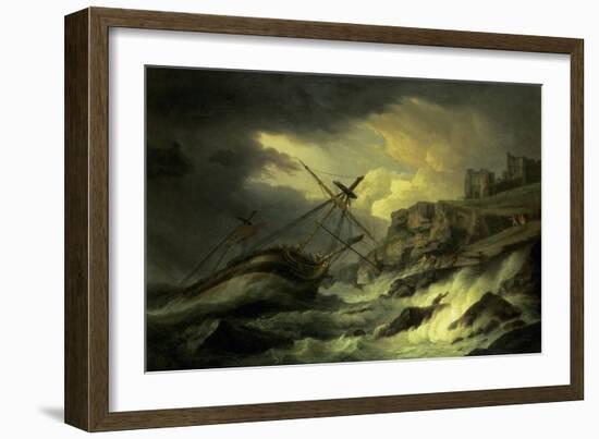 A Shipwreck, Said to be "The Dutton"-Thomas Luny-Framed Giclee Print