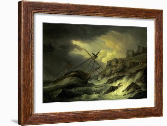 A Shipwreck, Said to be "The Dutton"-Thomas Luny-Framed Giclee Print
