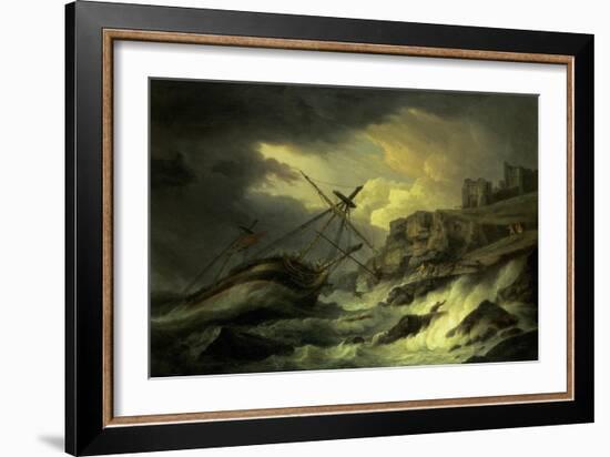 A Shipwreck, Said to be "The Dutton"-Thomas Luny-Framed Giclee Print