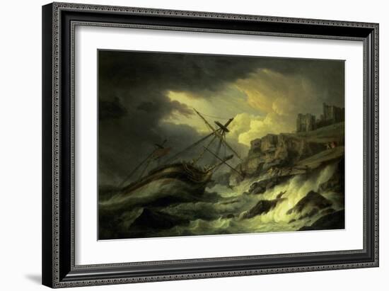 A Shipwreck, Said to be "The Dutton"-Thomas Luny-Framed Giclee Print