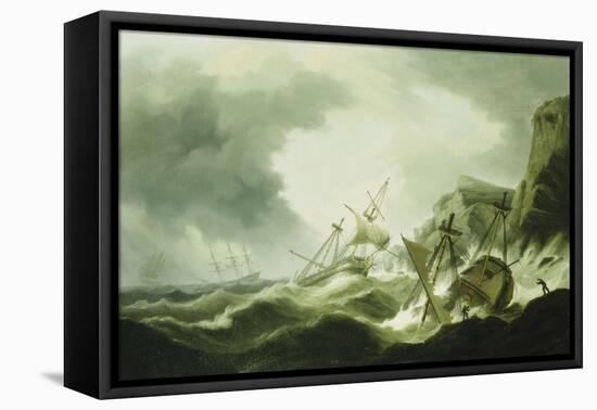 A Shipwreck-Thomas Luny-Framed Premier Image Canvas