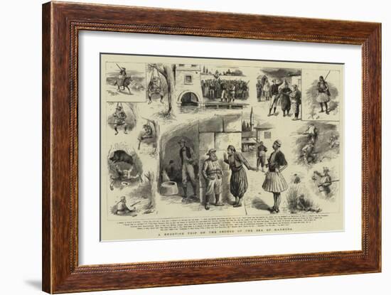 A Shooting Trip on the Shores of the Sea of Marmora-null-Framed Giclee Print