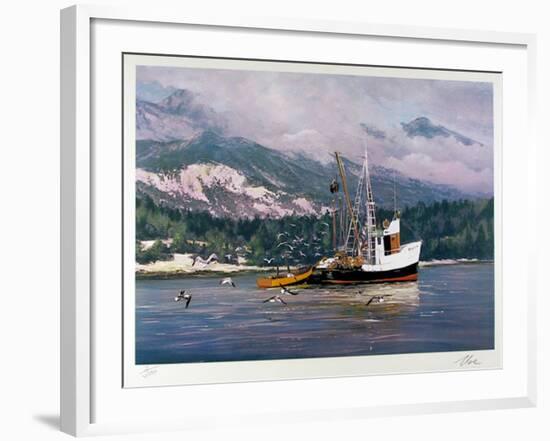 A Short Break-Uwe Werner-Framed Limited Edition