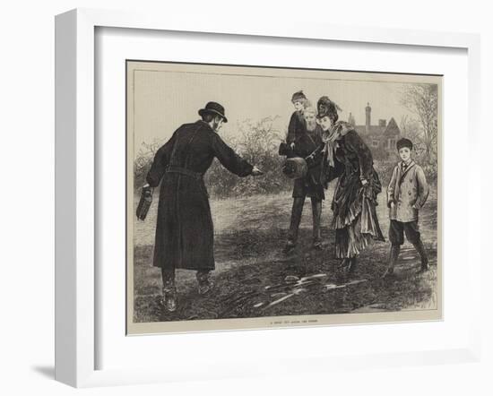 A Short Cut across the Fields-Arthur Hopkins-Framed Giclee Print