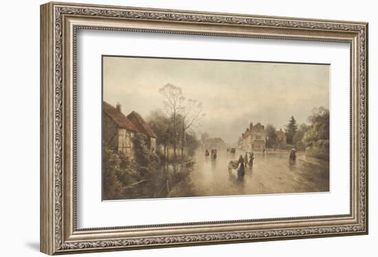 A Showery Day-James Gozzard-Framed Premium Giclee Print