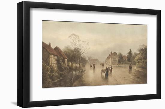 A Showery Day-James Gozzard-Framed Premium Giclee Print