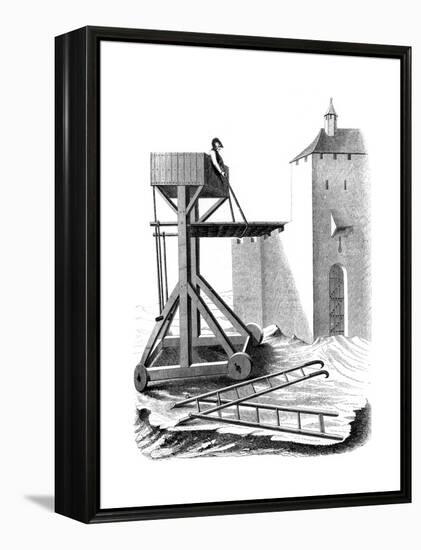 A Siege Assault Platform, 15th Century-null-Framed Premier Image Canvas