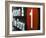 A Sign on the New York City Subway.-Jon Hicks-Framed Photographic Print