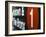 A Sign on the New York City Subway.-Jon Hicks-Framed Photographic Print