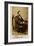 A Signed Carte-De-Visite Photograph of Abraham Lincoln, 1861-Alexander Gardner-Framed Giclee Print