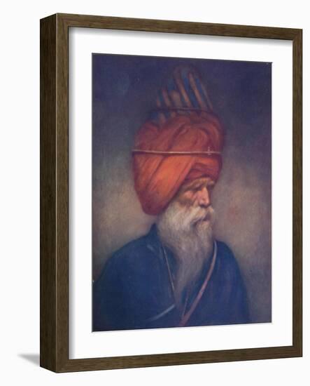 'A Sikh Spear-bearer', 1903-Mortimer L Menpes-Framed Giclee Print