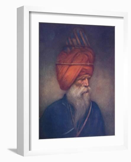 'A Sikh Spear-bearer', 1903-Mortimer L Menpes-Framed Giclee Print