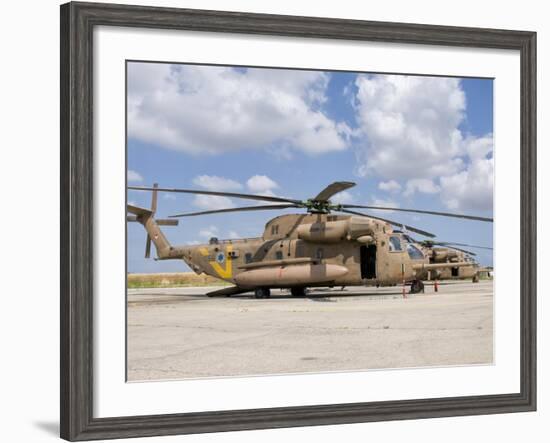 A Sikorsky CH-53 Yasur of the Israeli Air Force-Stocktrek Images-Framed Photographic Print