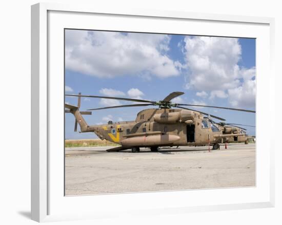 A Sikorsky CH-53 Yasur of the Israeli Air Force-Stocktrek Images-Framed Photographic Print