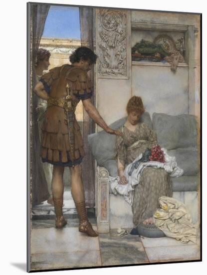 A Silent Greeting-Sir Lawrence Alma-Tadema-Mounted Giclee Print