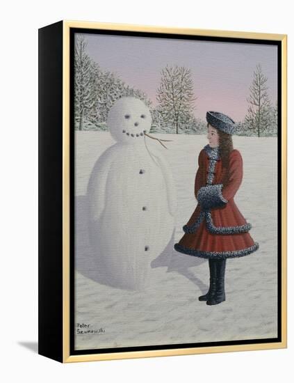 A Silent Playmate, 1996-Peter Szumowski-Framed Premier Image Canvas