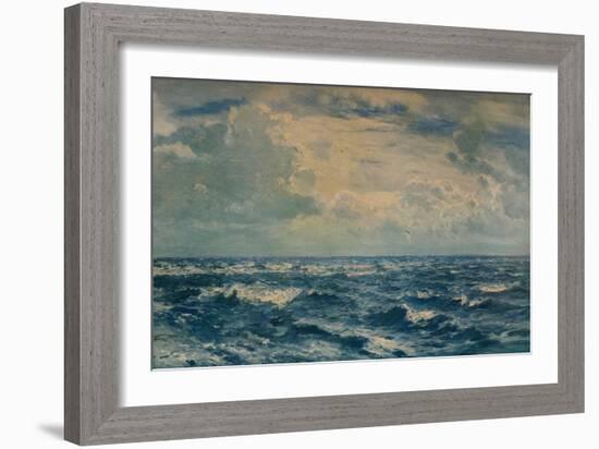 A Silvery Day West of the Needles, Isle of Wight, 1932-Henry Moore-Framed Giclee Print