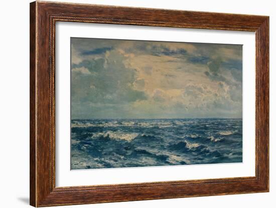 A Silvery Day West of the Needles, Isle of Wight, 1932-Henry Moore-Framed Giclee Print