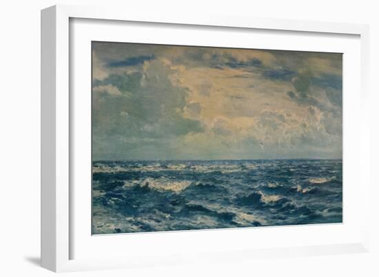 A Silvery Day West of the Needles, Isle of Wight, 1932-Henry Moore-Framed Giclee Print