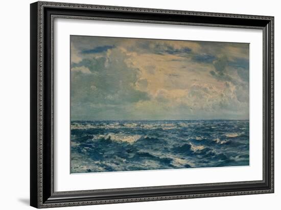 A Silvery Day West of the Needles, Isle of Wight, 1932-Henry Moore-Framed Giclee Print