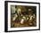 A Singerie: Monkey Barbers Serving Cats-Jan Van, The Elder Kessel-Framed Premium Giclee Print