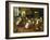 A Singerie: Monkey Barbers Serving Cats-Jan Van, The Elder Kessel-Framed Premium Giclee Print