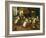 A Singerie: Monkey Barbers Serving Cats-Jan Van, The Elder Kessel-Framed Giclee Print