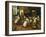 A Singerie: Monkey Barbers Serving Cats-Jan Van, The Elder Kessel-Framed Giclee Print