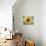 A Single Yellow Sunflower Blossom-null-Photographic Print displayed on a wall