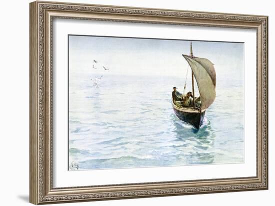 A Sketch, 1900-Charles Napier Hemy-Framed Giclee Print