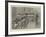 A Sketch in the Natural History Museum at South Kensington-Henri Lanos-Framed Giclee Print