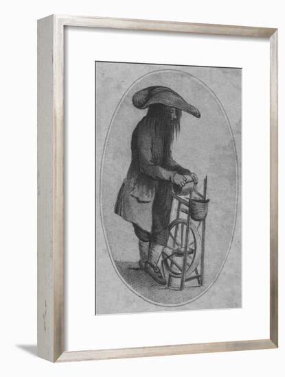 'A Sketch of a Knife Grinder', 1753-Unknown-Framed Giclee Print