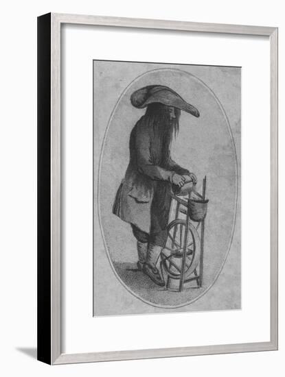 'A Sketch of a Knife Grinder', 1753-Unknown-Framed Giclee Print