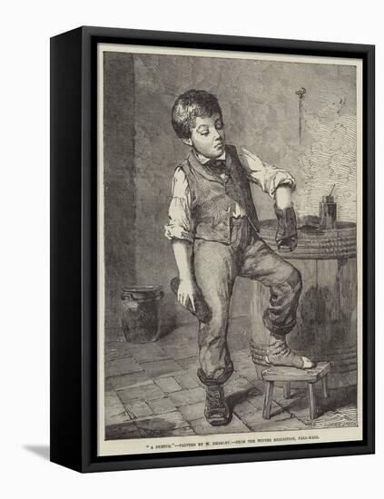 A Sketch-William Hemsley-Framed Premier Image Canvas