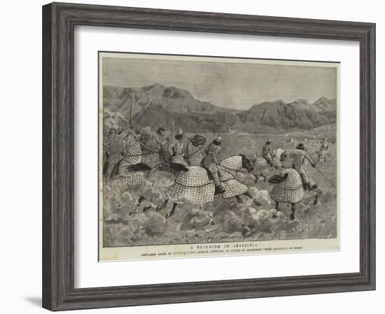 A Skirmish in Abyssinia-null-Framed Giclee Print