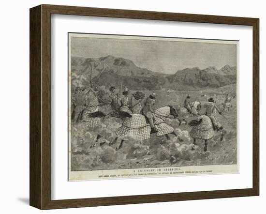 A Skirmish in Abyssinia-null-Framed Giclee Print