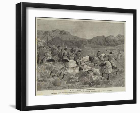 A Skirmish in Abyssinia-null-Framed Giclee Print