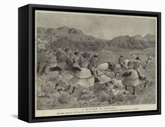 A Skirmish in Abyssinia-null-Framed Premier Image Canvas
