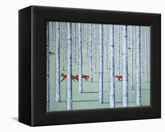 A Skulk of Foxes-Rebecca Campbell-Framed Premier Image Canvas