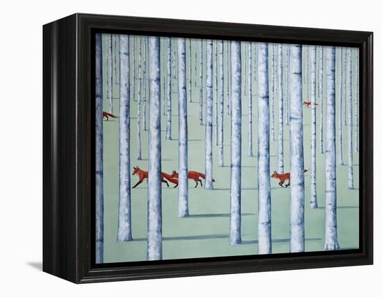 A Skulk of Foxes-Rebecca Campbell-Framed Premier Image Canvas