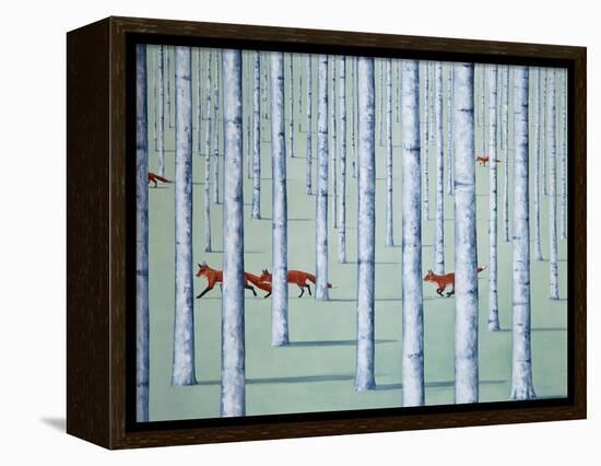 A Skulk of Foxes-Rebecca Campbell-Framed Premier Image Canvas